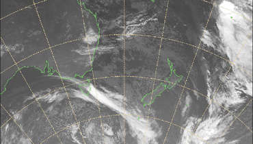 Satellite Map for New Zealand