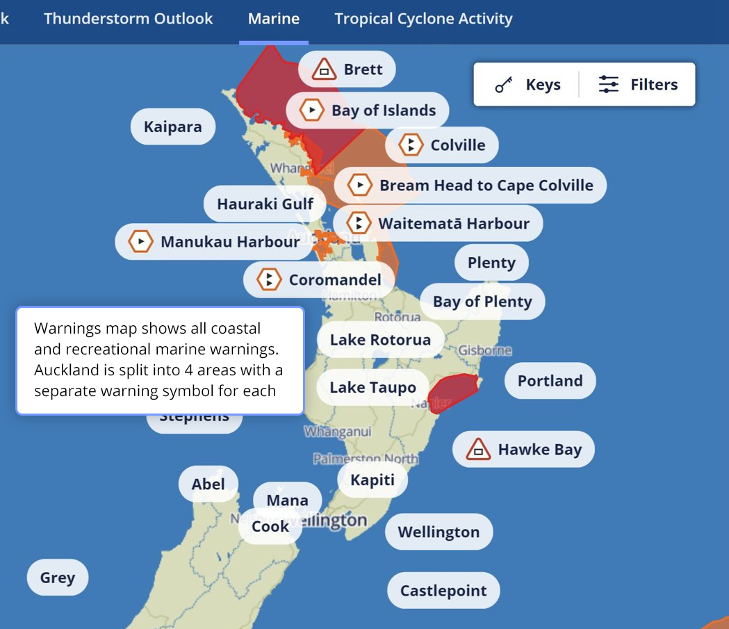 Marine Forecast Changes September 2020